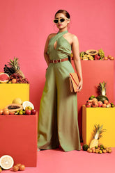 Halter Neck Jumpsuit